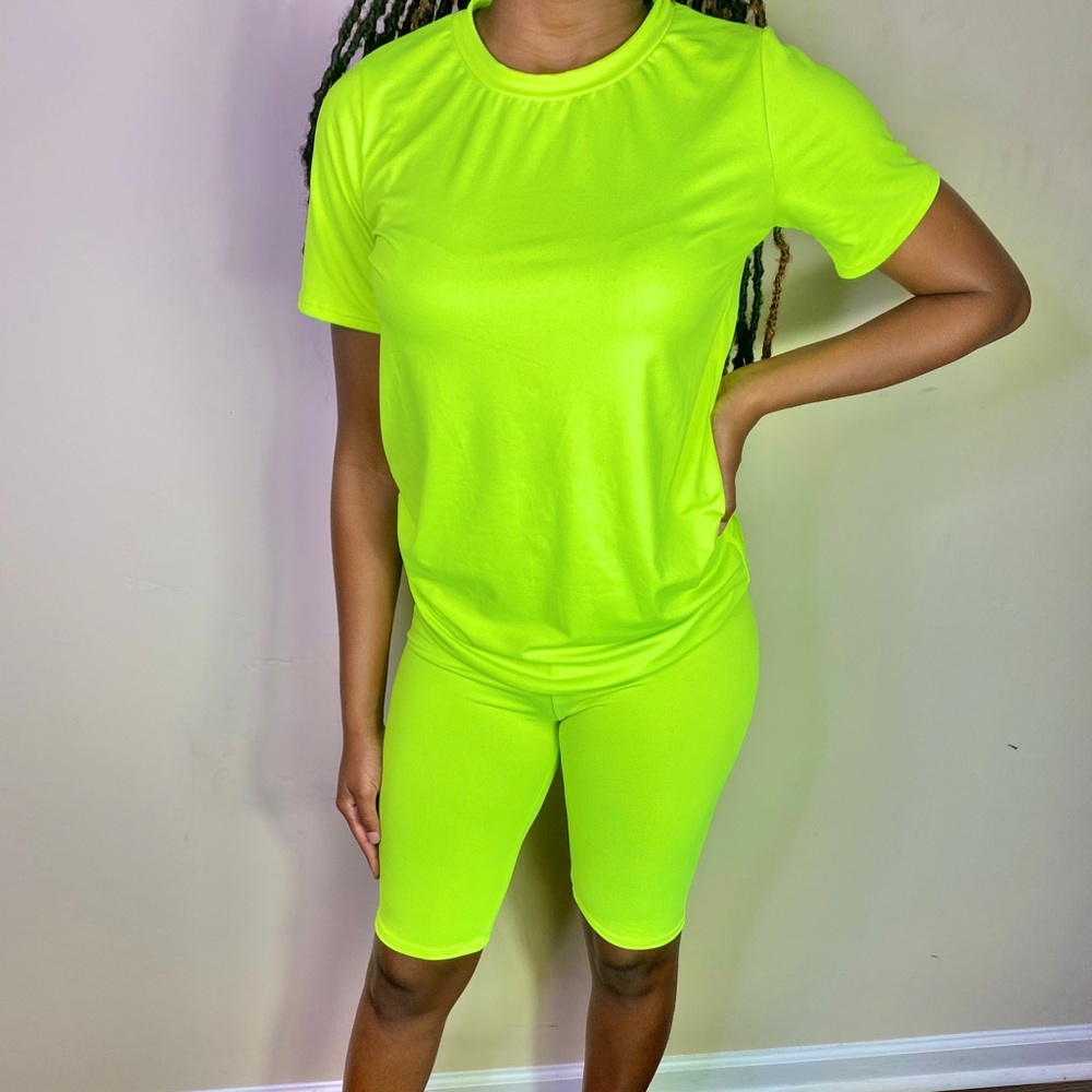 Biker Set | Lime Green